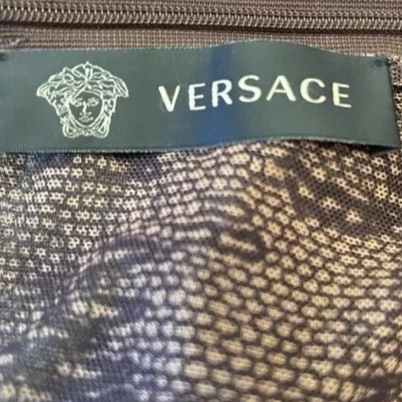 Versace Python Print Tank - Small - Picture 6 of 6